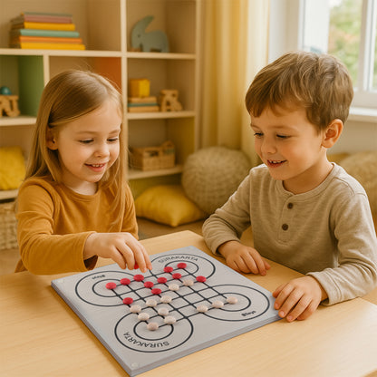 Surakarta - Dama - Ahşap Zeka Ve Strateji Oyunu