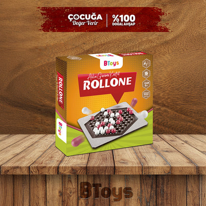 Rollone - Ahşap Zeka Ve Strateji Oyunu