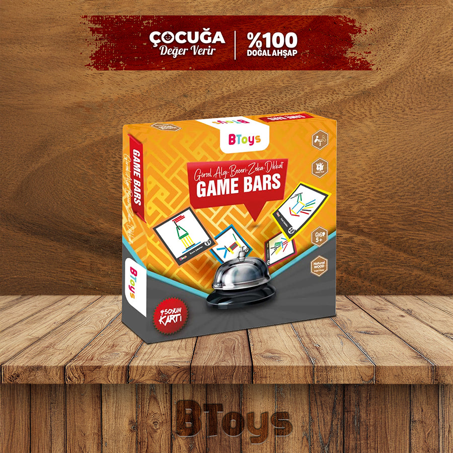 Gamebars - Ahşap Zeka Ve Strateji Oyunu