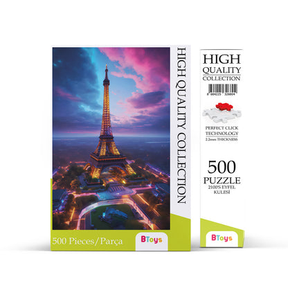Eyfel Kulesi - 2100ler - 500 Parça
