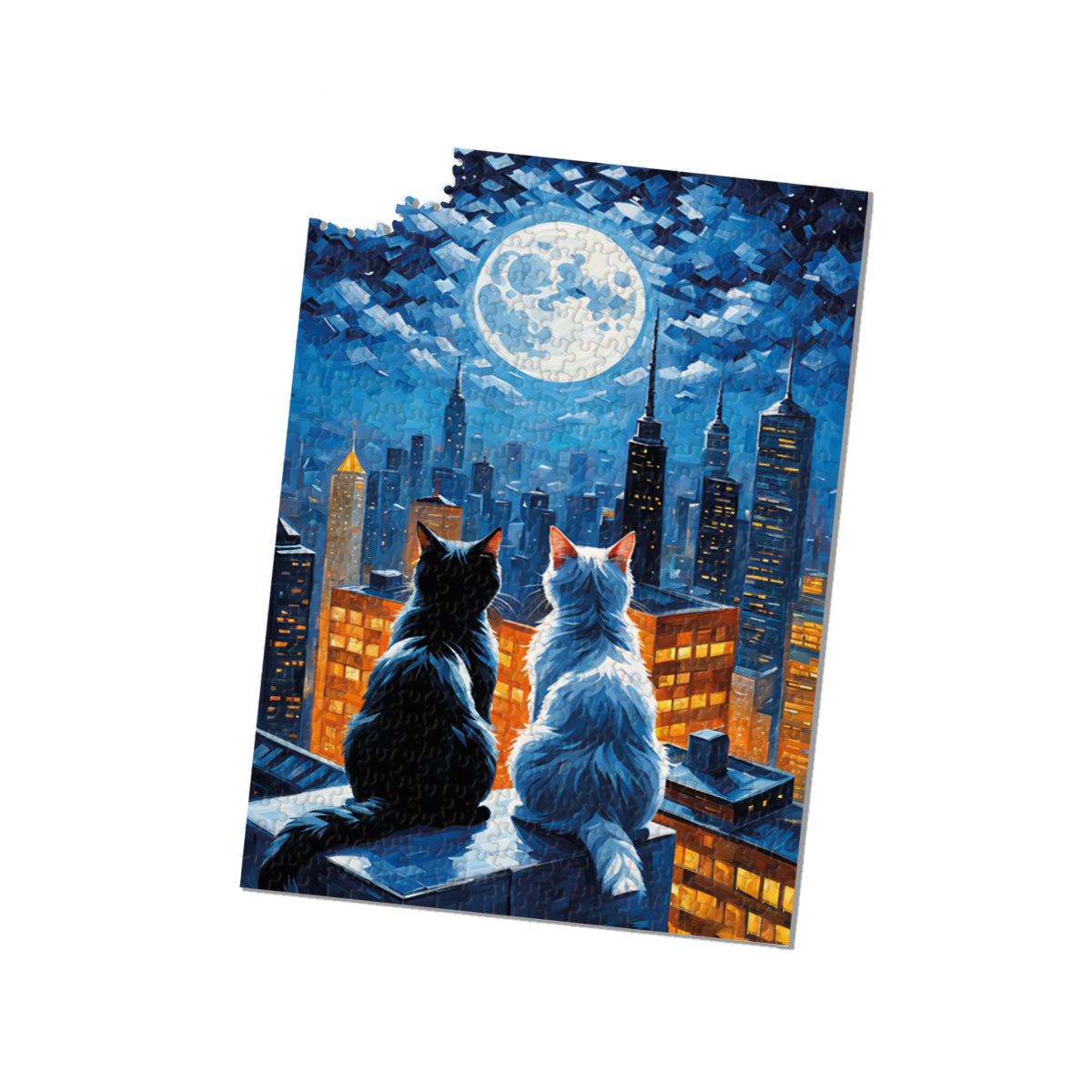 İki Kedi - 500 Parça