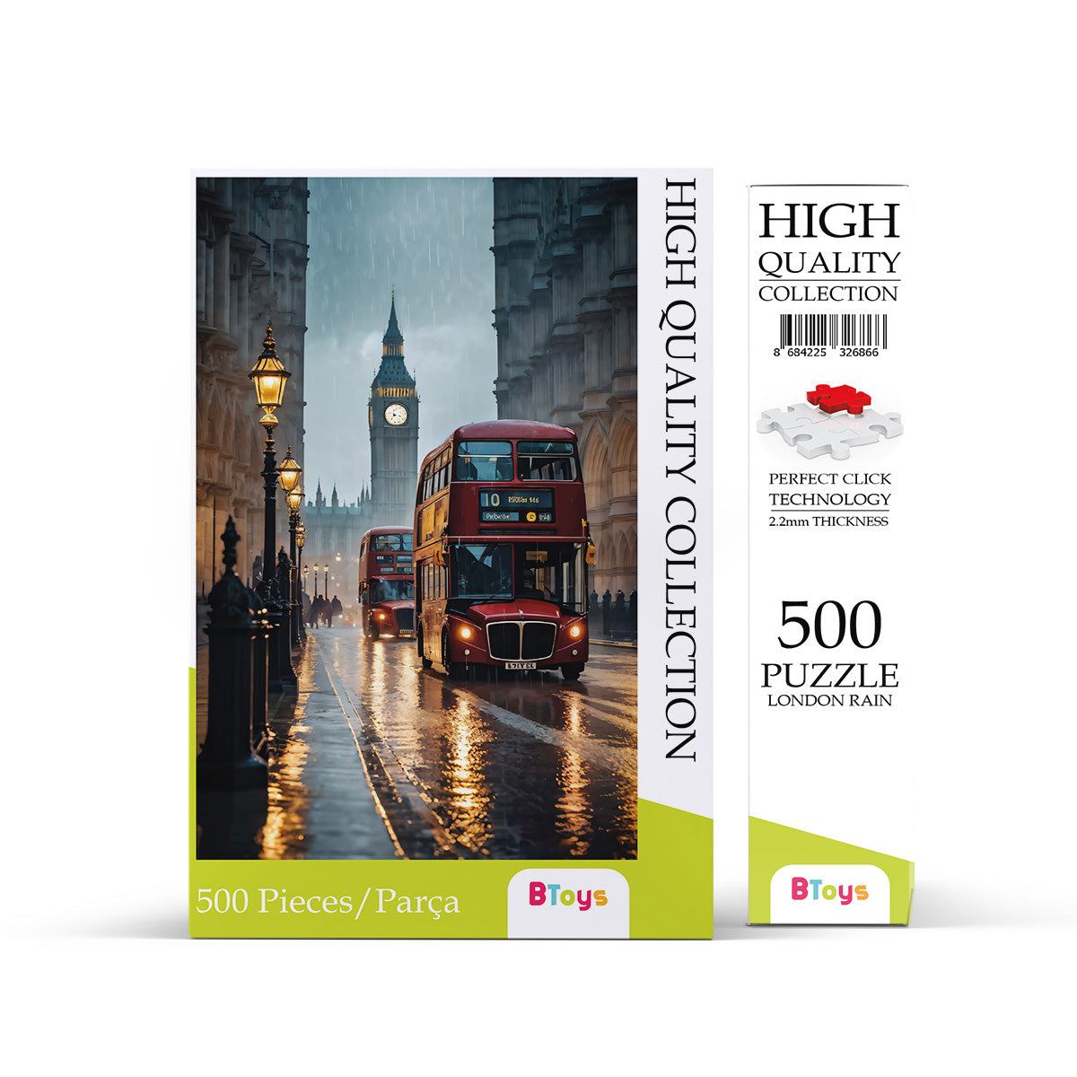 Londra Yağmuru - 500 Parça