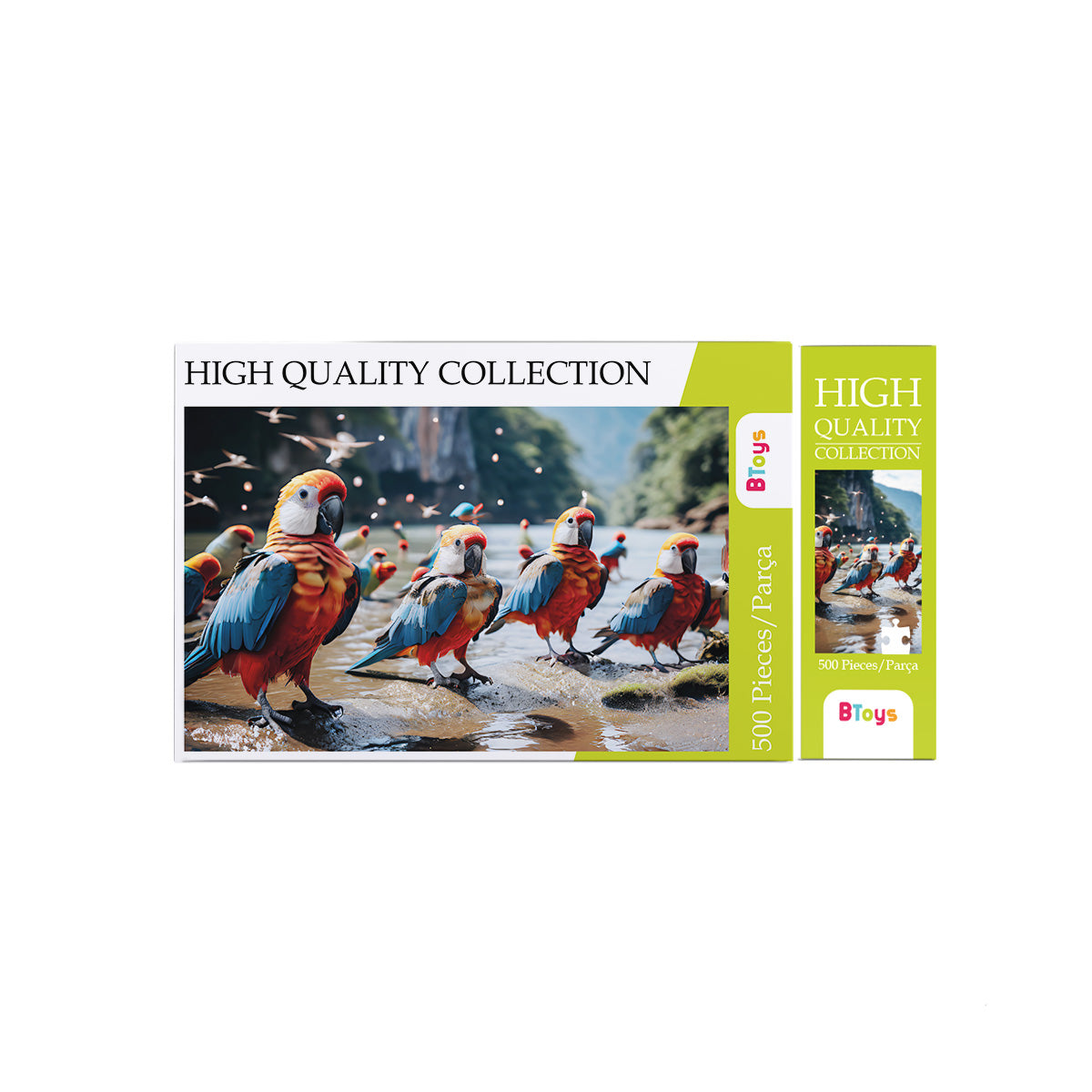 Papağan - 500 Parça