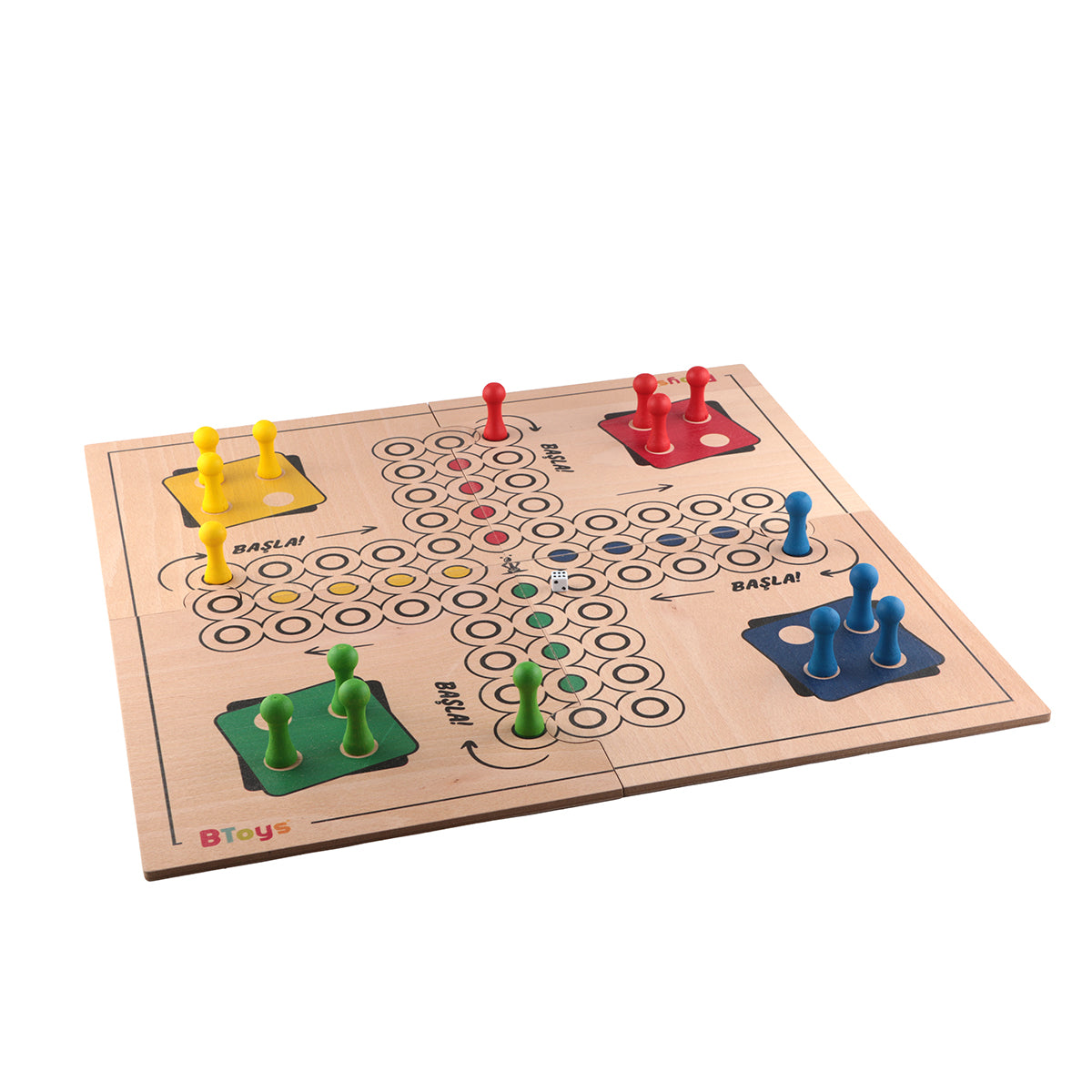 Kızma Birader - Ahşap Zeka Ve Strateji Oyunu