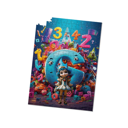 Alfabe - 260 Parça Puzzle