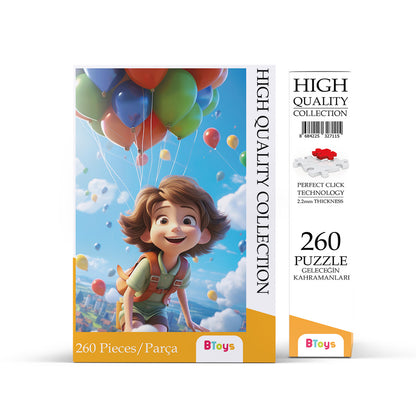 Geleceğin Kahramanları - 260 Parça Puzzle