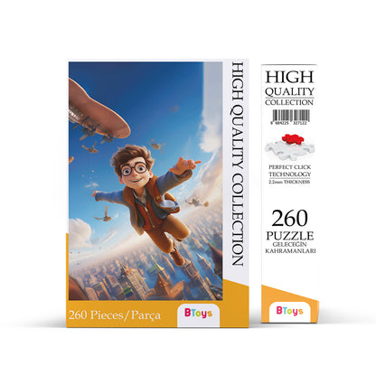 Geleceğin Kahramanları - 260 Parça Puzzle