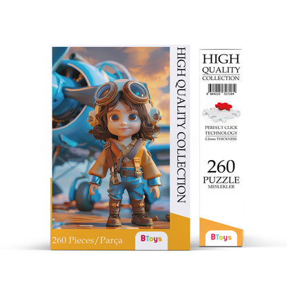 Meslekler - 260 Parça Puzzle