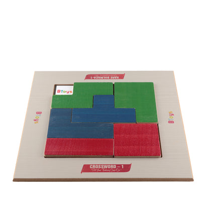 Kare Bulmaca 1 - Ahşap Zeka Ve Strateji Oyunu