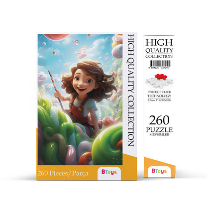 Mevsimler - 260 Parça Puzzle