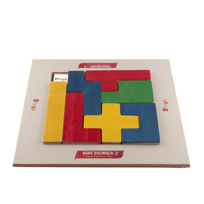Kare Bulmaca 2 - Ahşap Zeka Ve Strateji Oyunu