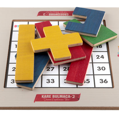 Kare Bulmaca 2 - Ahşap Zeka Ve Strateji Oyunu