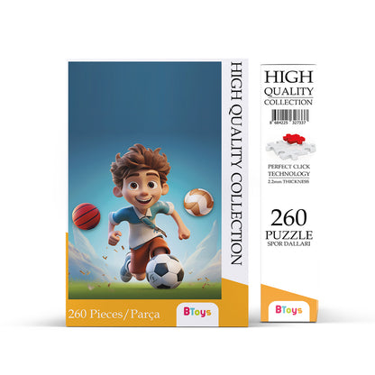Spor Dalları - 260 Parça Puzzle