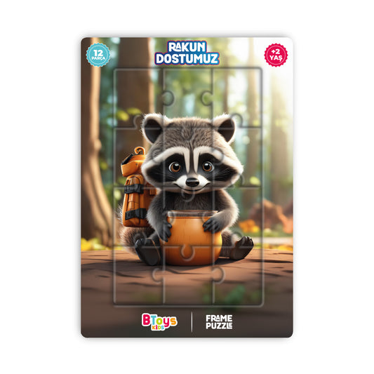 Rakun Dostumuz - Frame Puzzle