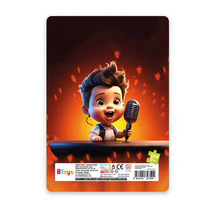 Müzisyen Can - 24 Parça Frame Puzzle