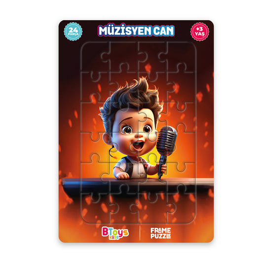 Müzisyen Can - Frame Puzzle