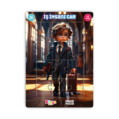 İş İnsanı Can - Frame Puzzle