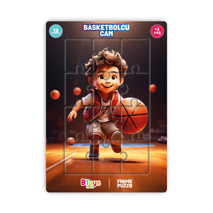 Basketbolcu Can - Frame Puzzle