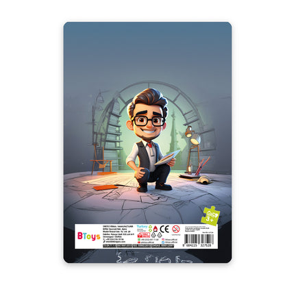 Mimar Can - 24 Parça Frame Puzzle