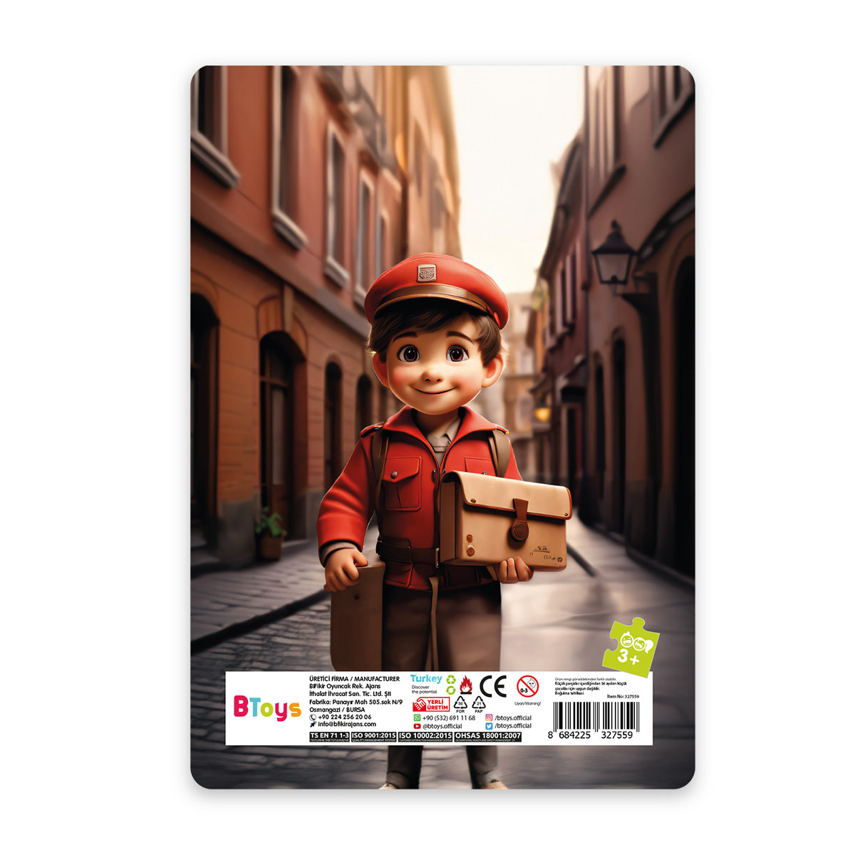 Postacı Can - 24 Parça Frame Puzzle