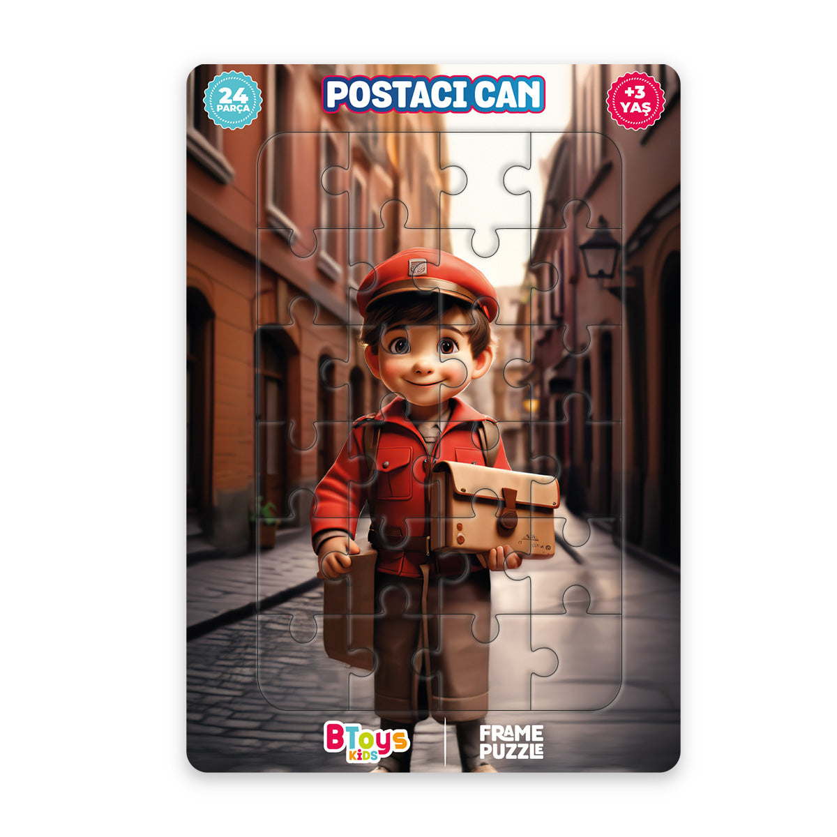 Postacı Can - Frame Puzzle
