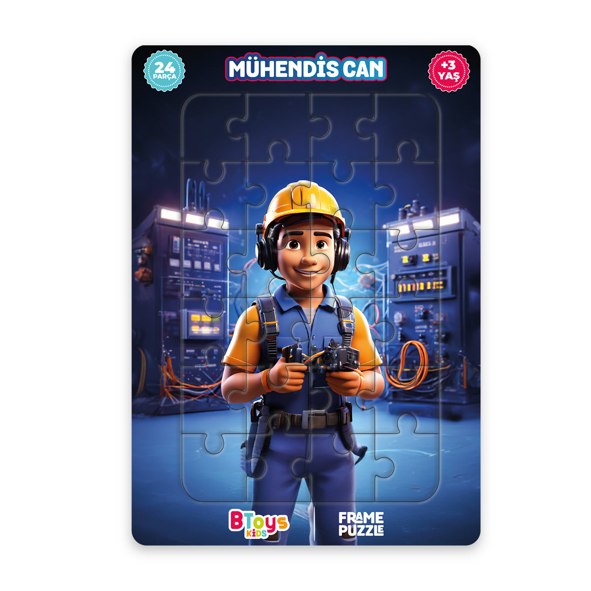 Mühendis Can - Frame Puzzle