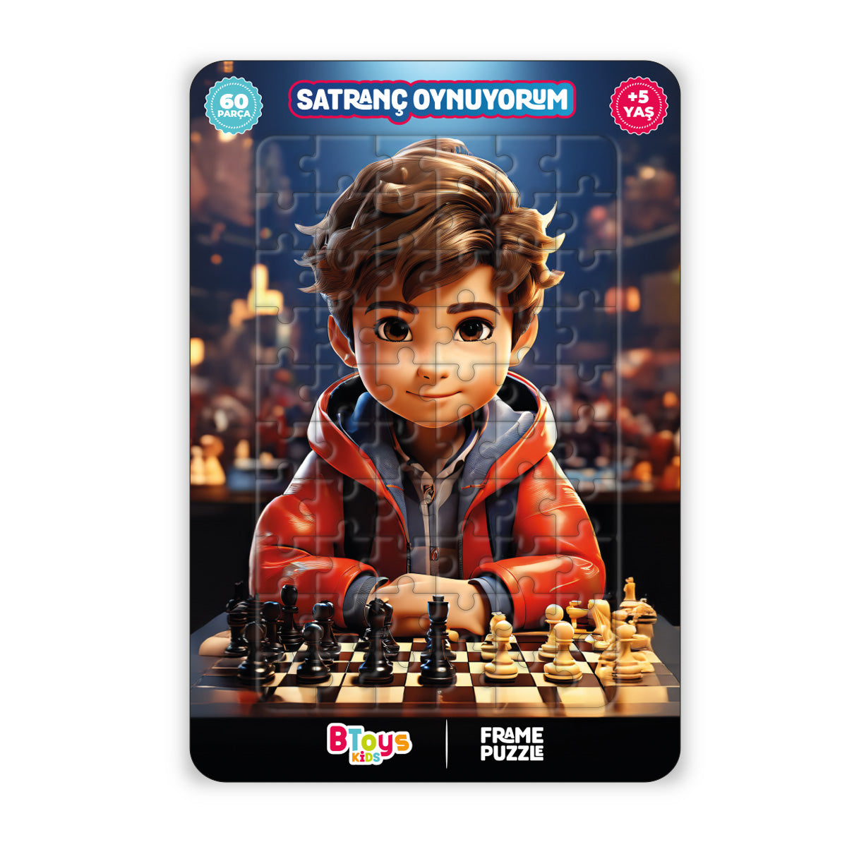 Satranç Oynuyorum - Frame Puzzle