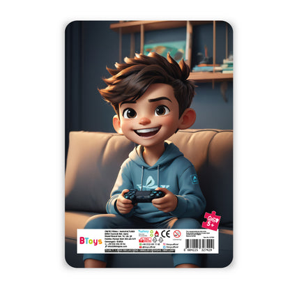 Oyun Vakti - 60 Parça Frame Puzzle