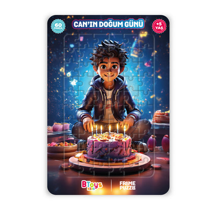Can`ın Doğum Günü - Frame Puzzle