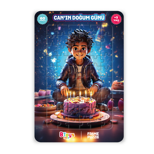 Can`ın Doğum Günü - Frame Puzzle