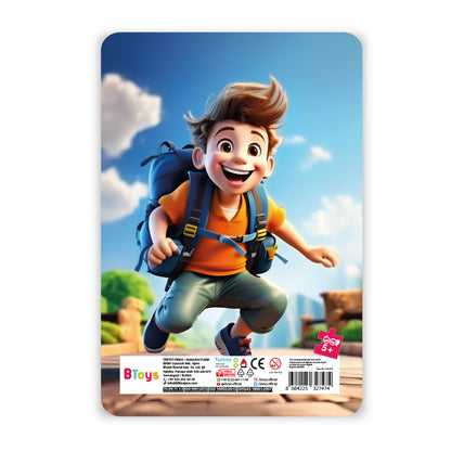 Geziye Çıkıyorum - 60 Parça Frame Puzzle