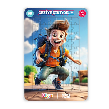 Geziye Çıkıyorum - Frame Puzzle