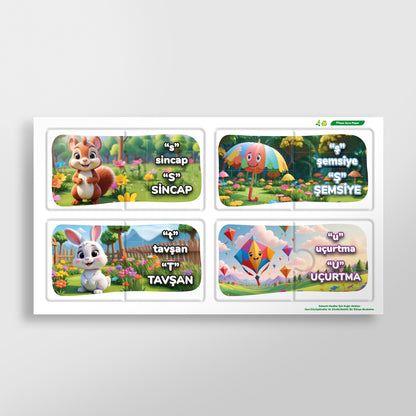 Türkçe Alfabe Öğrenme Seti