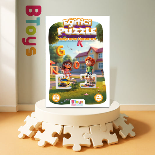 Türkçe Alfabe Öğrenme Seti