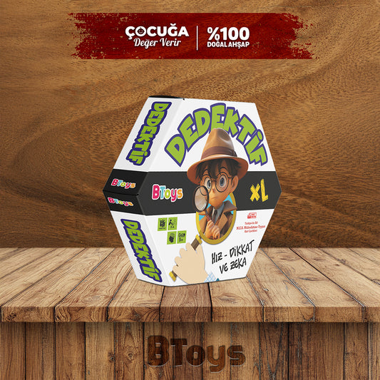 Dedektif XL - Ahşap Zeka Ve Strateji Oyunu