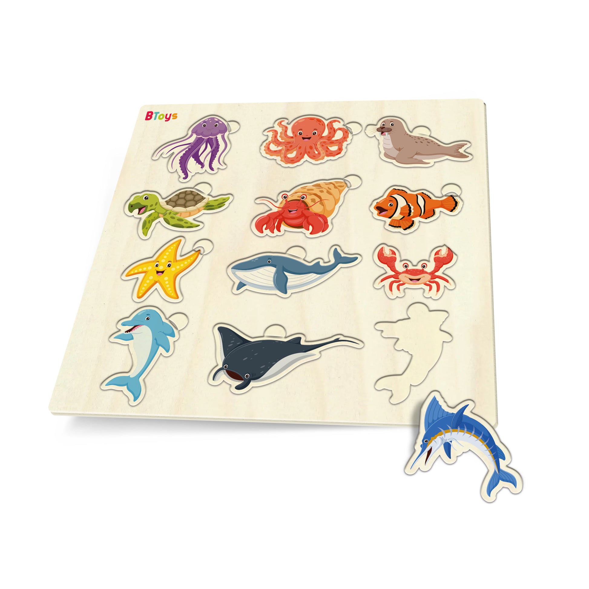 Deniz Hayvanları Yapboz