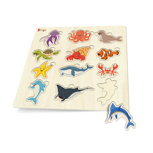 Deniz Hayvanları Yapboz