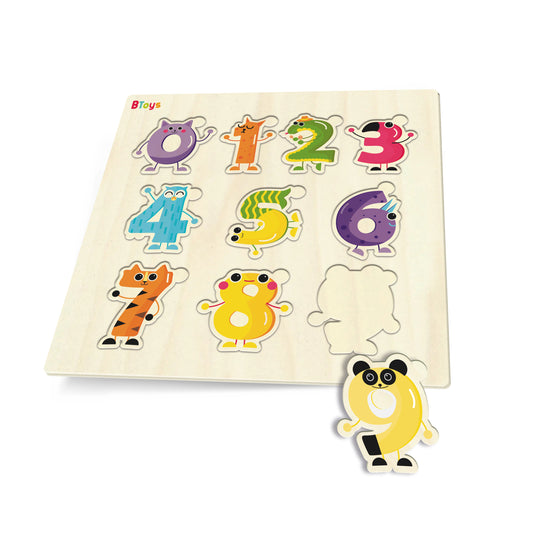 Rakamlarla Hayvanlar Yapboz