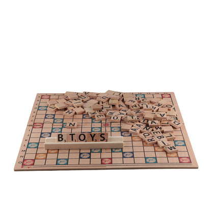 Kelime Oyunu - Ahşap Zeka Ve Strateji Oyunu