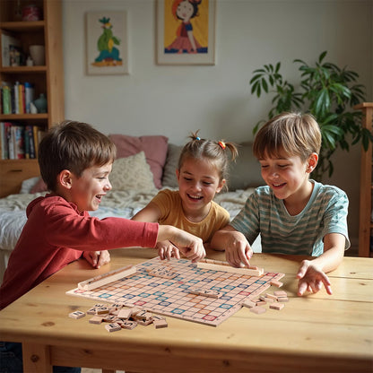 Kelime Oyunu - Ahşap Zeka Ve Strateji Oyunu