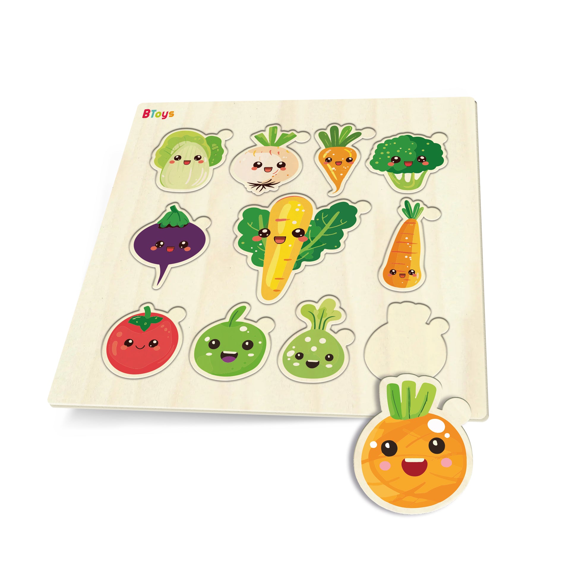 Eğlenceli Sebzeler Yapboz