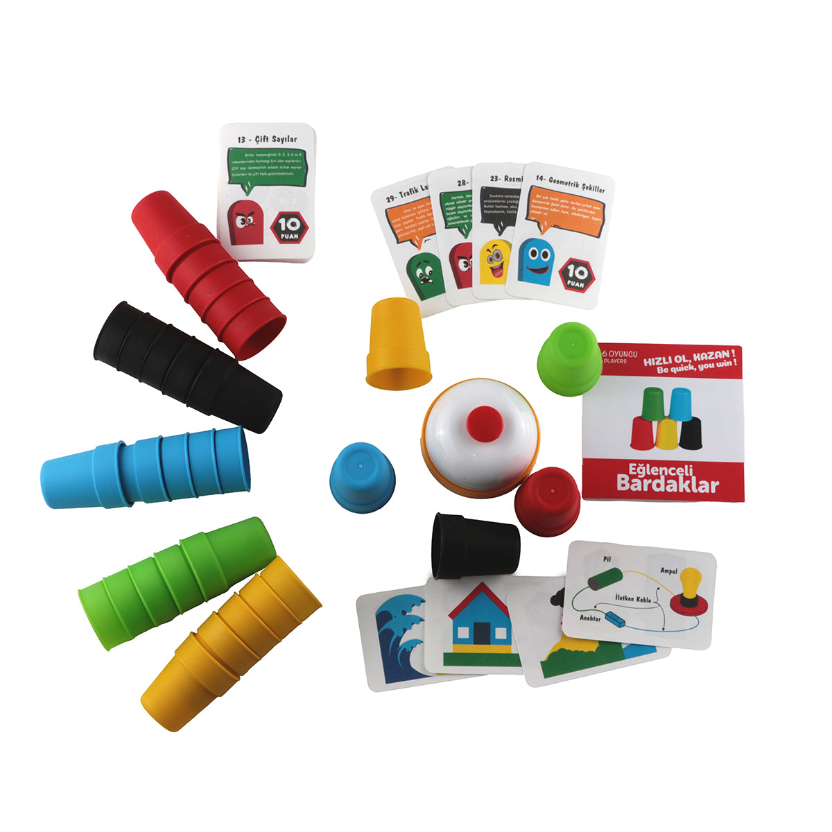 Hızlı Bardaklar - Strateji Oyunu