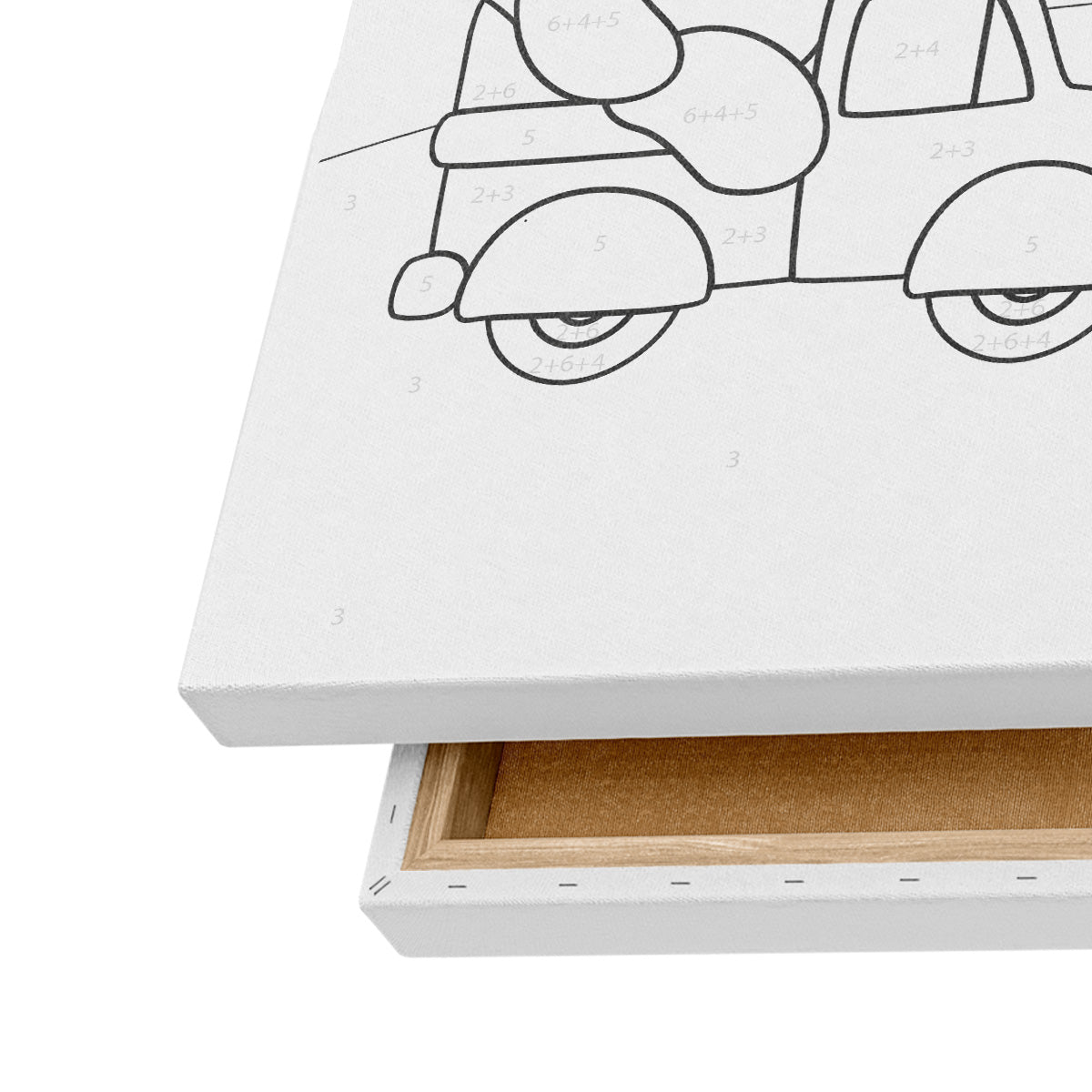 Arkadaşım Ayıcık - 35x50cm - Boyama Tablo