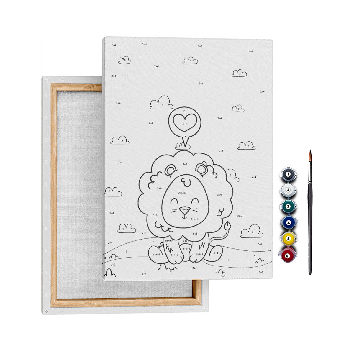 BToys Aslan - 35x50cm - Boyama Tablo