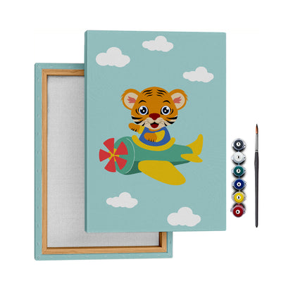 Pilot Kaplan Dubi - 35x50cm - Boyama Tablo