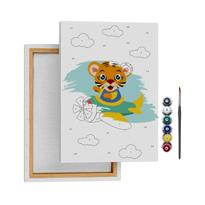 Pilot Kaplan Dubi - 35x50cm - Boyama Tablo