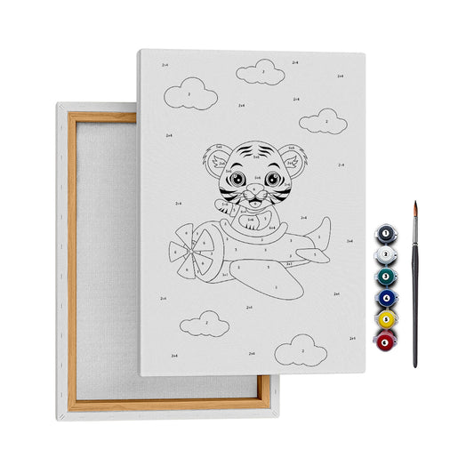 Pilot Kaplan Dubi - 35x50cm - Boyama Tablo