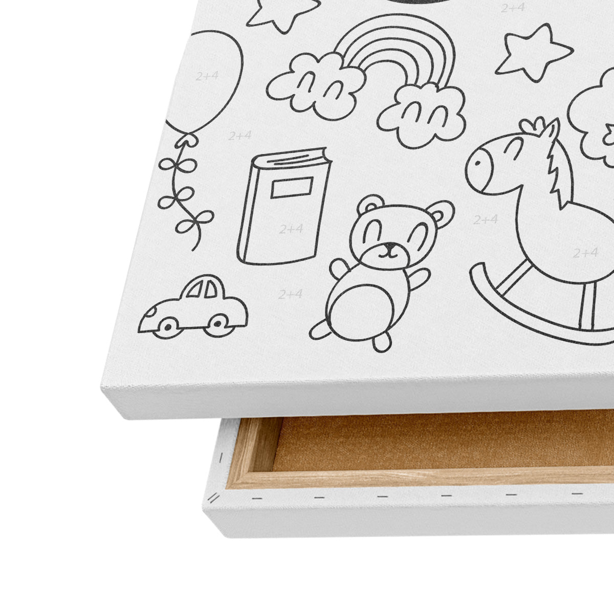 Ressam Köpek - 35x50cm - Boyama Tablo