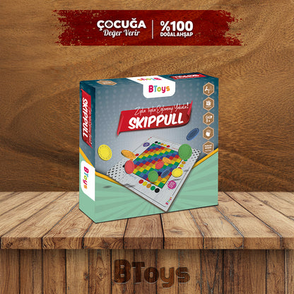 Skippull - Ahşap Zeka Ve Strateji Oyunu