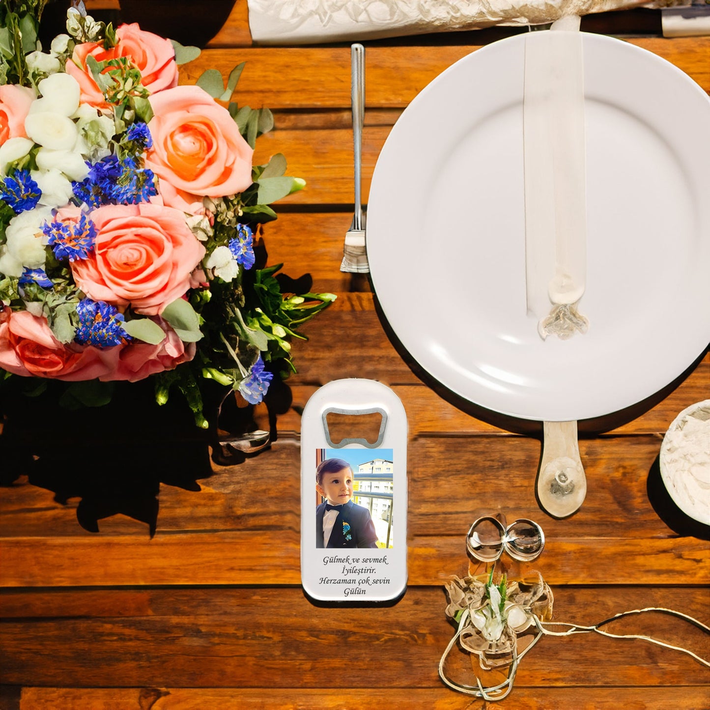 Fotoğraf Baskılı Plastik Açacak Magnet | Doğumgünü, Babyshower, Diş Buğdayı ve Sünnet Organizasyonlarınızın Unutulmaz Hatırası!